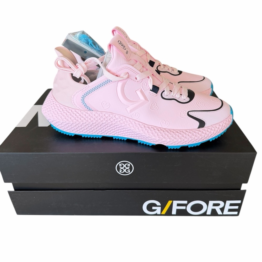 G/FORE WATERPROOF SIZE 8.5 WOMEN'S MG4X2 HEART G'S HYBRID GOLF SHOES NEW